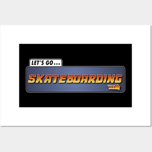 Back to the Future - Skateboard Sticker Spoof Posters and Art